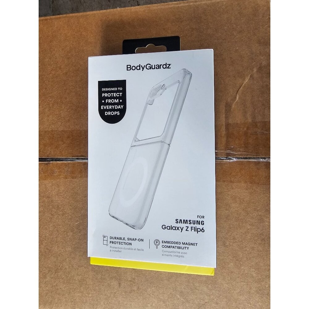 Body Guardz Phone Case for Samsung Galaxy Z Flip6 -Clear Colored